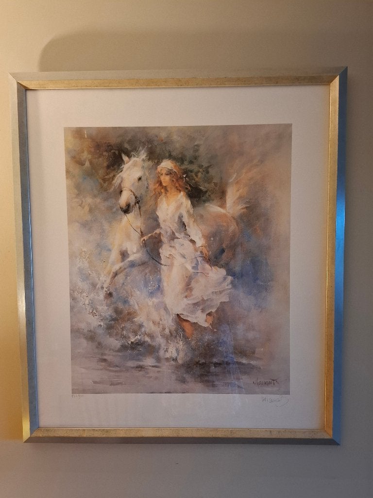 Lithographie de Willem Haenraets numérotée et signée, Antiquités & Art, Numéroté, Enlèvement, Lithographie
