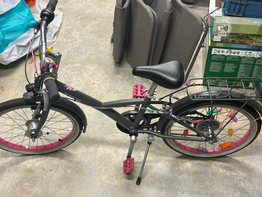 Meisjes fiets 20inch met versnellingen, Fietsen en Brommers, Ophalen, Zo goed als nieuw, Velgrem, 16 tot 20 inch