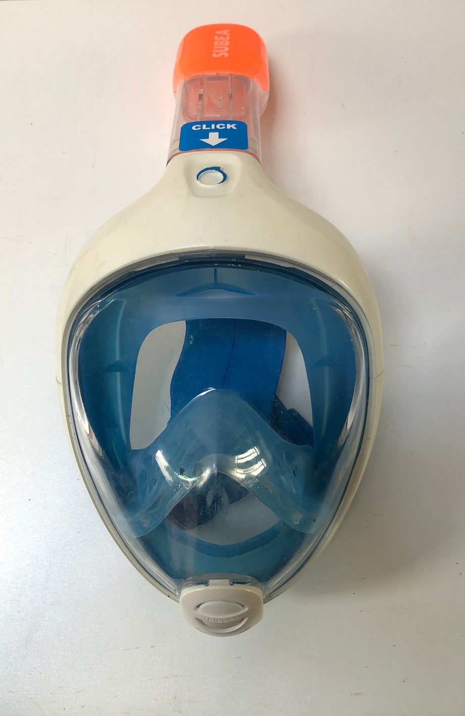 Decathlon Tribord Easybreath Snorkelmasker (Maat S-M), Ophalen, Zo goed als nieuw, Snorkel