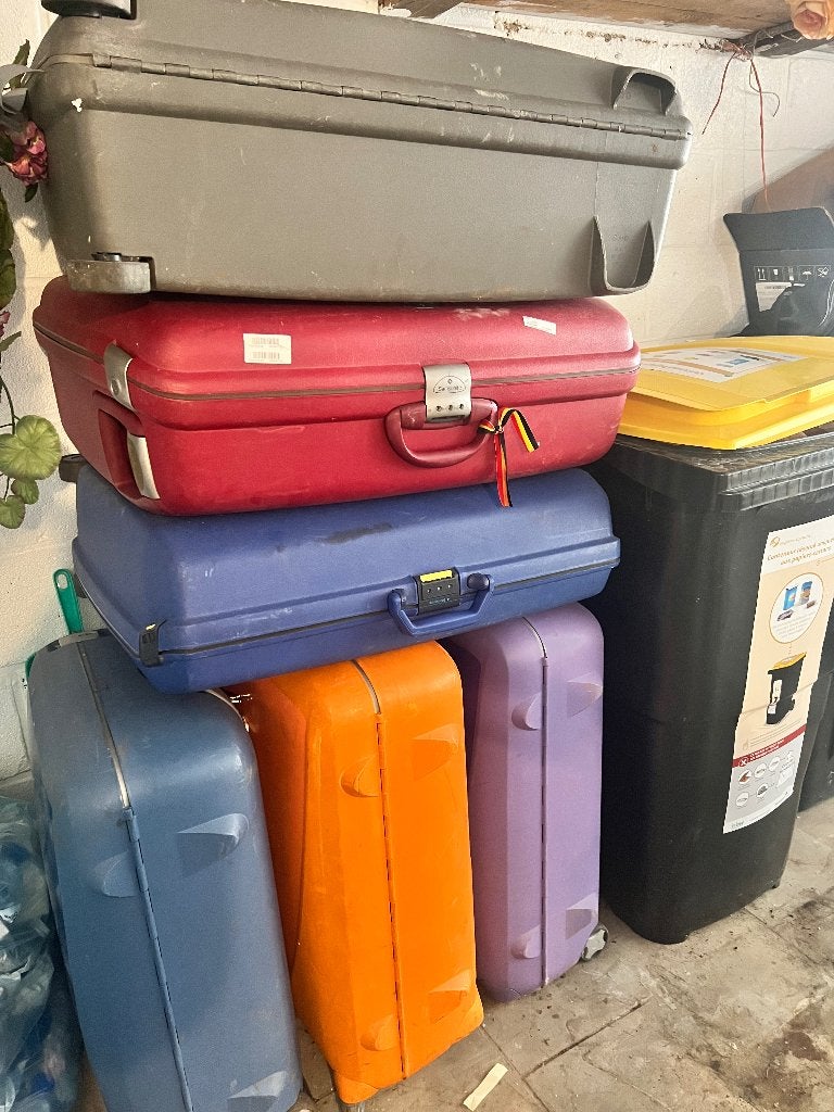 Valise samsonite, Bijoux, Sacs & Beauté, Enlèvement, Utilisé, Plastique dur