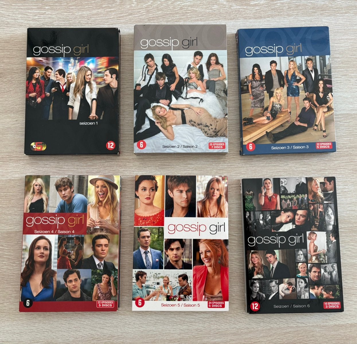 Gossip Girl DVD’s Seizoen 1 tem 6 (complete serie), Cd's en Dvd's, Ophalen, Gebruikt, Complete serie