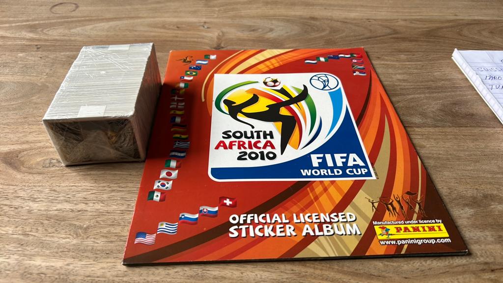 Panini Zuid-Afrika 2010, Ophalen, Zo goed als nieuw