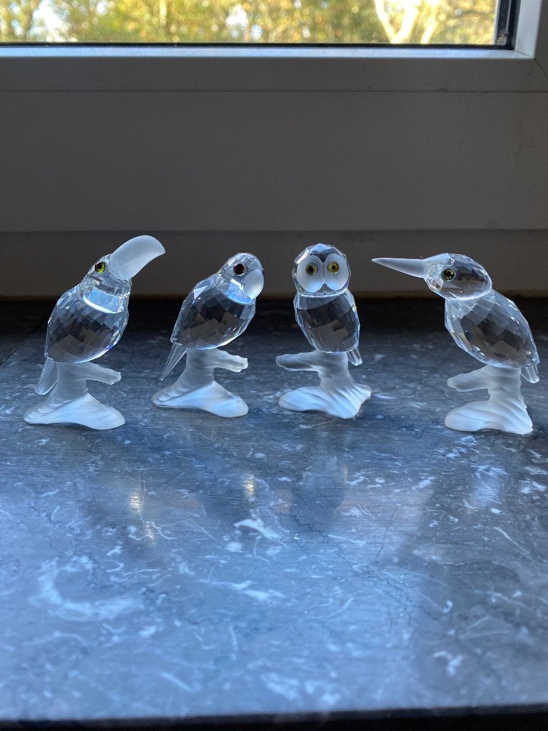 Swarovski verzameling vogels, Verzamelen, Ophalen of Verzenden, Zo goed als nieuw, Dier
