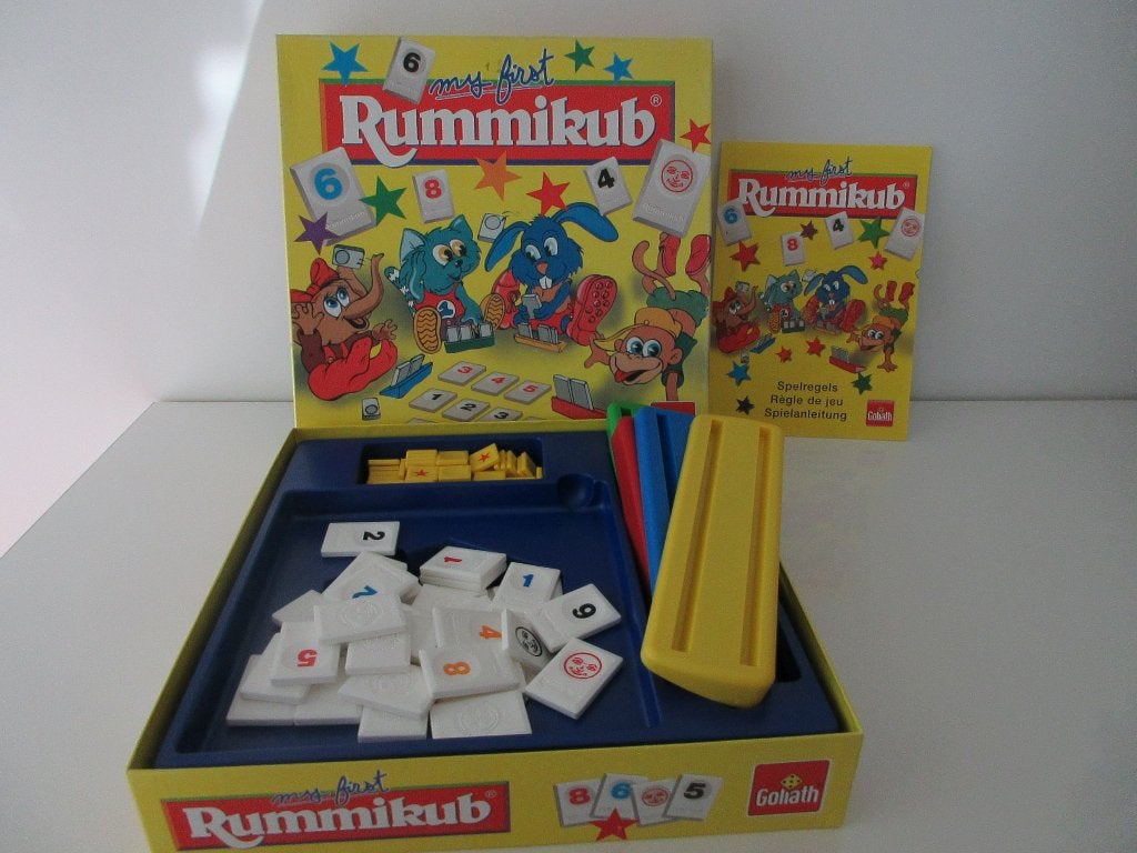 Spel My First Rummikub Goliath, Hobby & Loisirs créatifs, Enlèvement ou Envoi, Comme neuf, Goliath