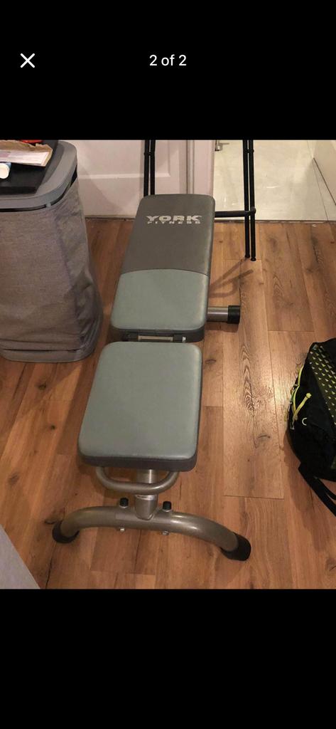 Verstelbare trainingsbank, Sport en Fitness, Fitnessmaterialen, Ophalen, Zo goed als nieuw