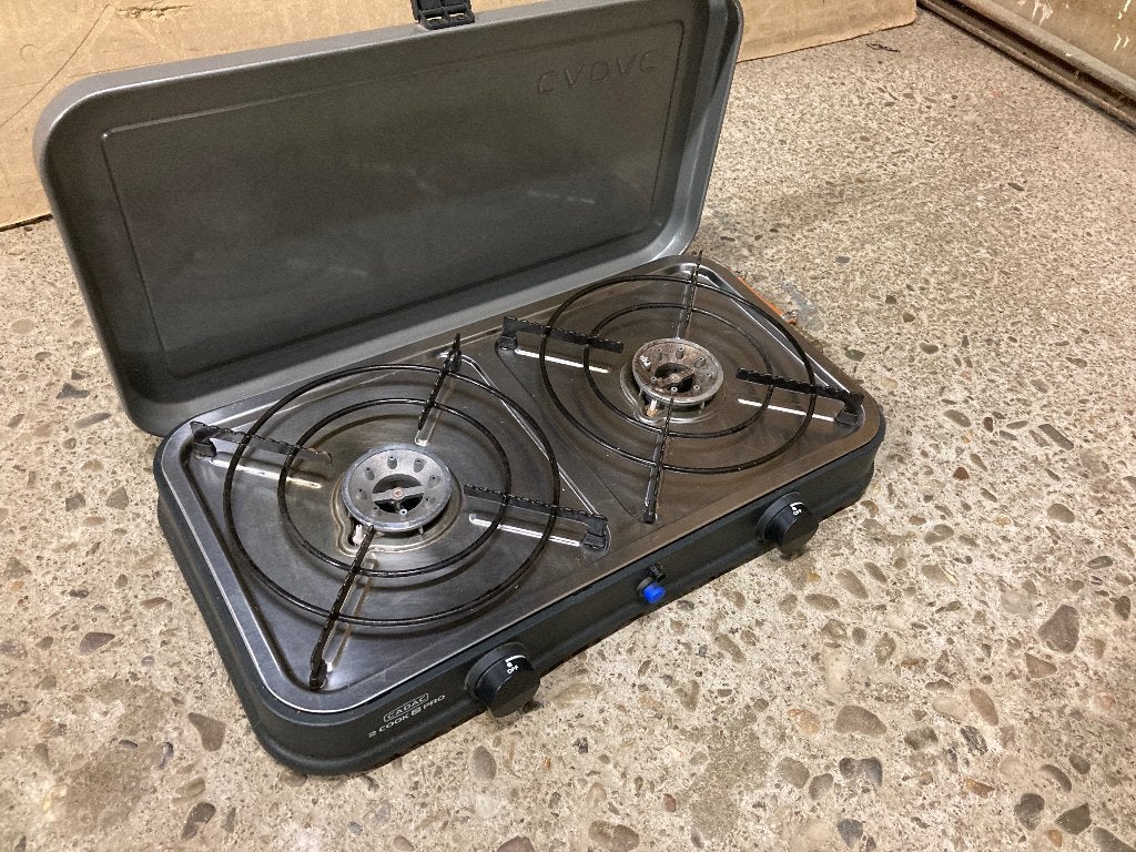 Réchaud à gaz, Enlèvement, Utilisé