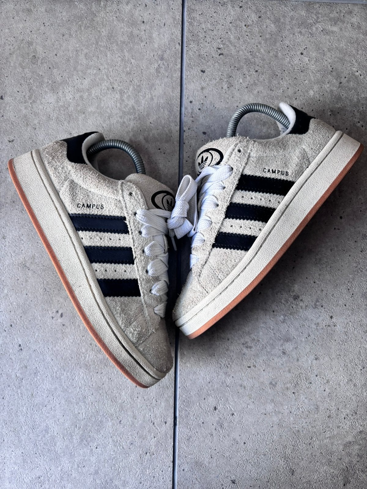 Adidas Campus 00S Crystal White Core Black 38, Kleding | Dames, Schoenen, Beige, Ophalen of Verzenden, Zo goed als nieuw, Sneakers