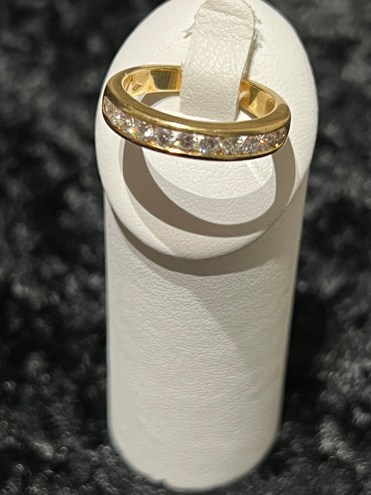 Ring goud alliance 18kr ,,11 briljanten diamanten, Ophalen of Verzenden