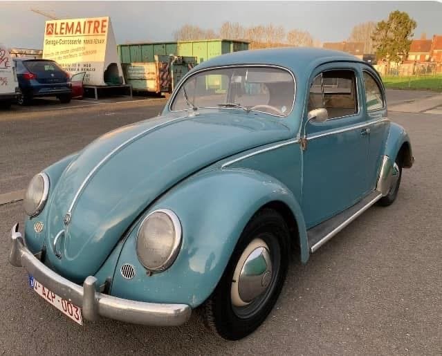 Cox ovale 1955, Autos, Achat, Coccinelle, Particulier, Vert