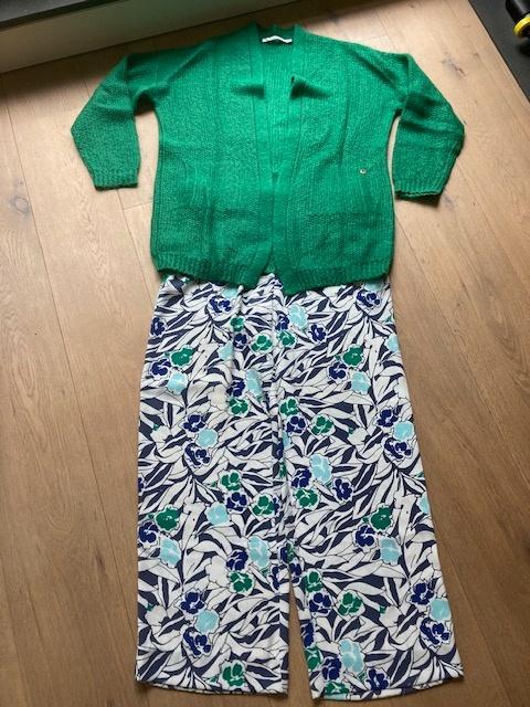 Xandres - Terre Bleue setje, Kleding | Dames, Broeken en Pantalons, Xandres-Terre Bleue, Ophalen of Verzenden, Maat 38/40 (M)