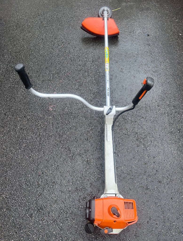 Professionele Stihl bosmaaier te koop., Tuin en Terras, Ophalen, Zo goed als nieuw, Benzine, Stihl
