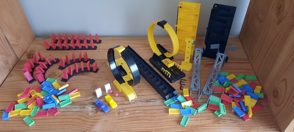 Leuke domino express crazy race, Ophalen of Verzenden, Zo goed als nieuw, Overige merken
