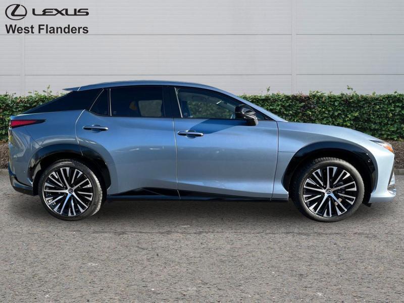 Lexus RZ 450e Privilege Line+afneembare trekhaak+360cam+gp, Auto's, Lexus, Automaat, Zwart, Elektrisch, 5 deurs