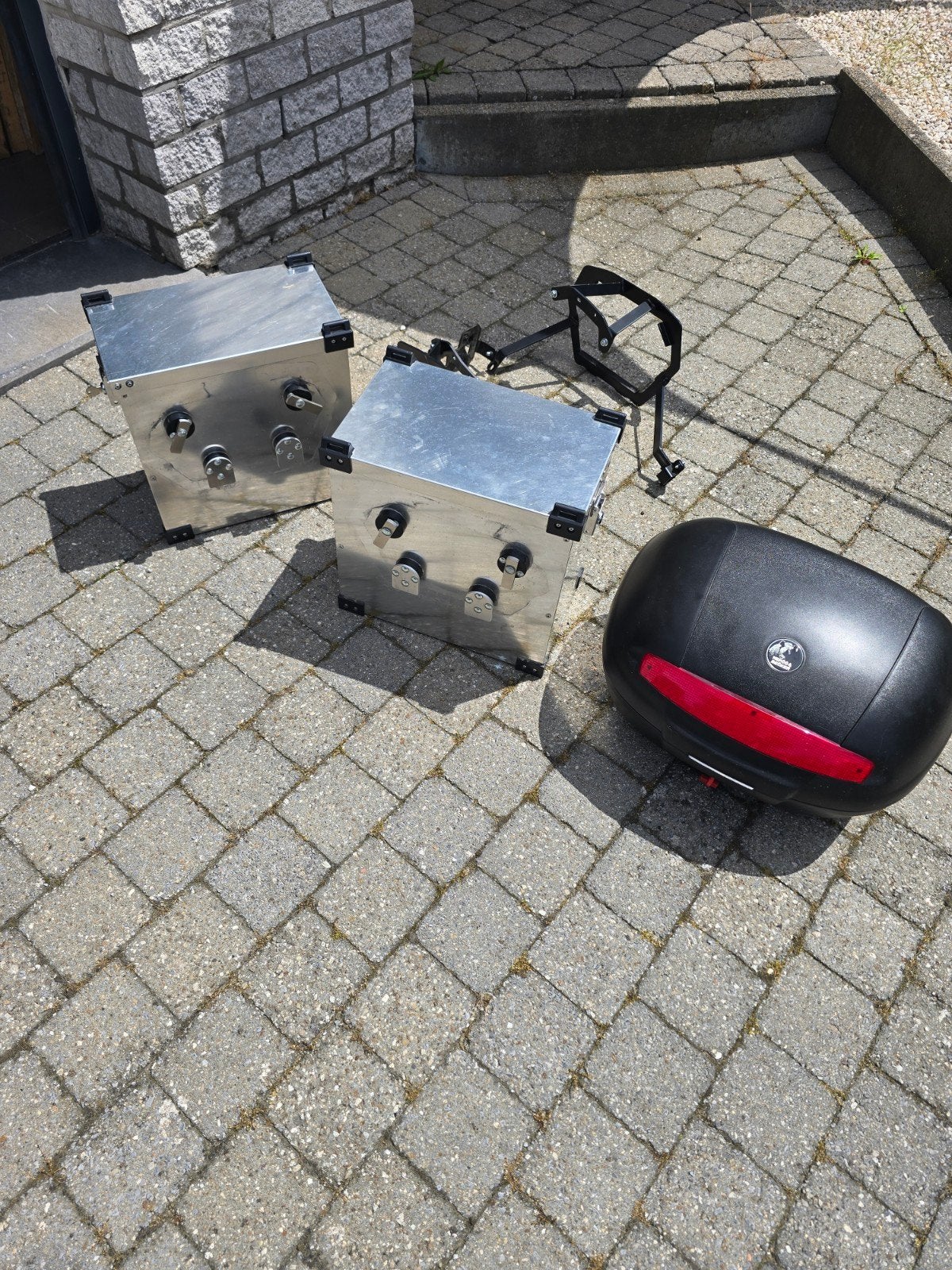Koffers r1200gs, Ophalen