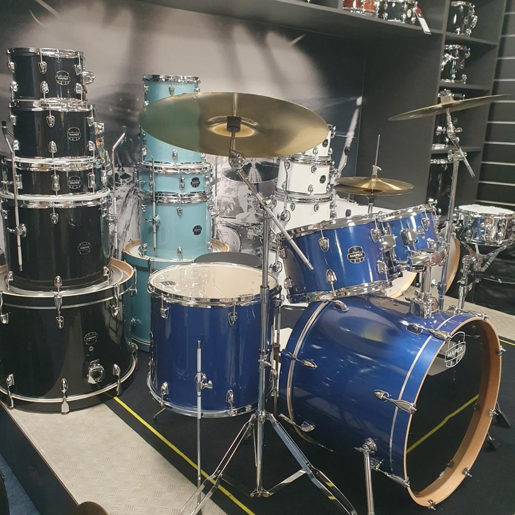 Mapex Venus: compleet met cymbalen, hardware en stoel!, Enlèvement ou Envoi, Neuf, Sorento