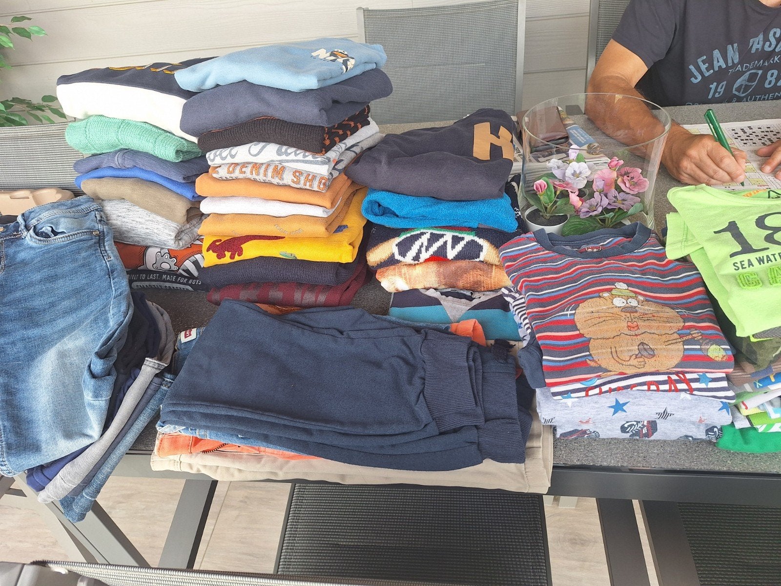 kledij jongen 122-128, truien, broek, pyjama, Kinderen en Baby's, Ophalen, Jongen