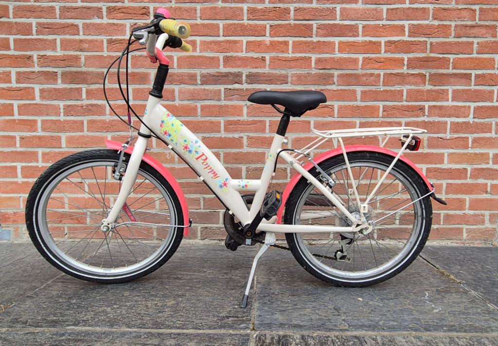 Meisjesfiets 20 inch, Fietsen en Brommers, Ophalen, 20 inch, Versnellingen