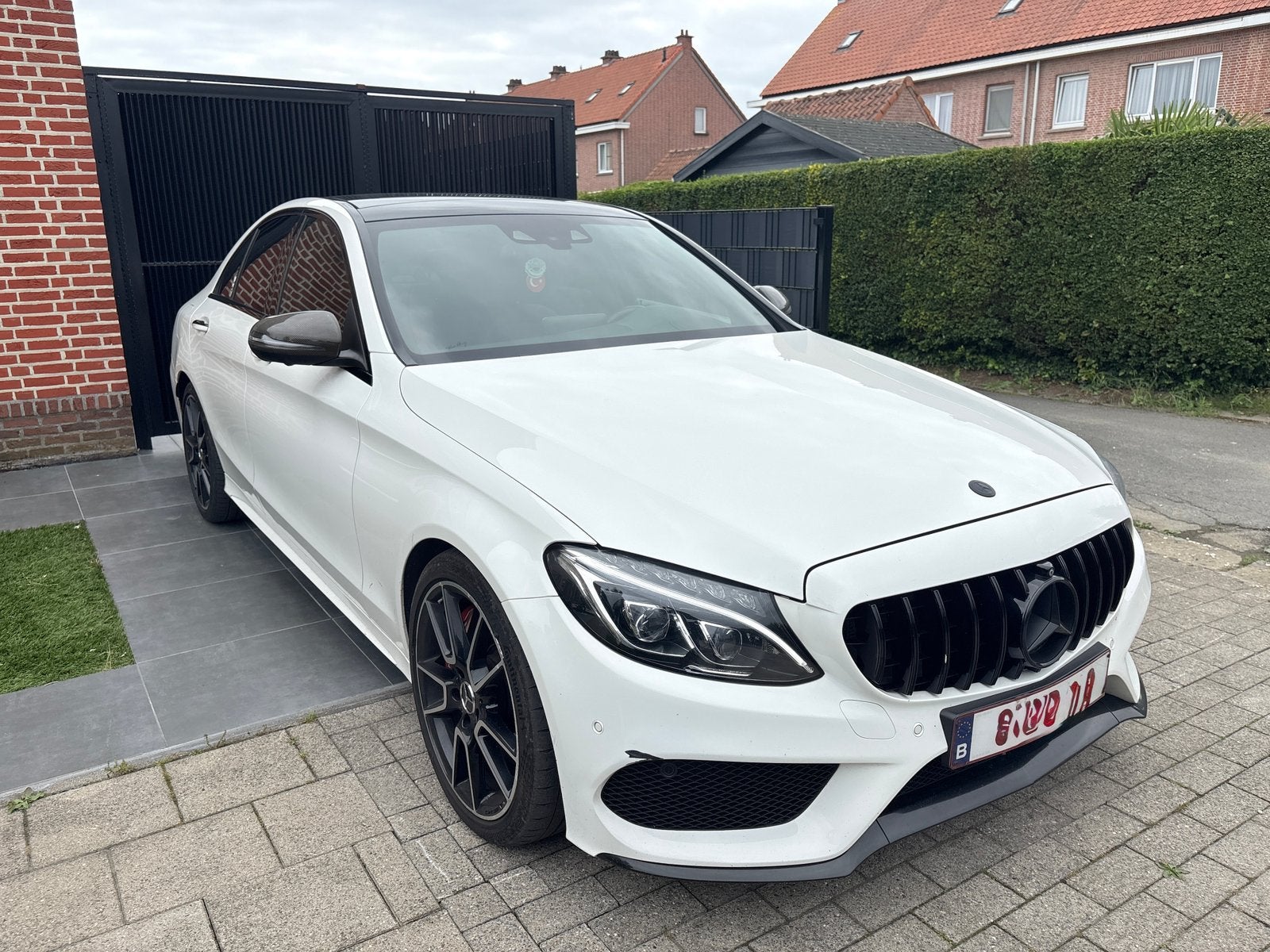 Mercedes C43 amg 4matic, Auto's, Automaat, 4 deurs, Euro 6, Wit