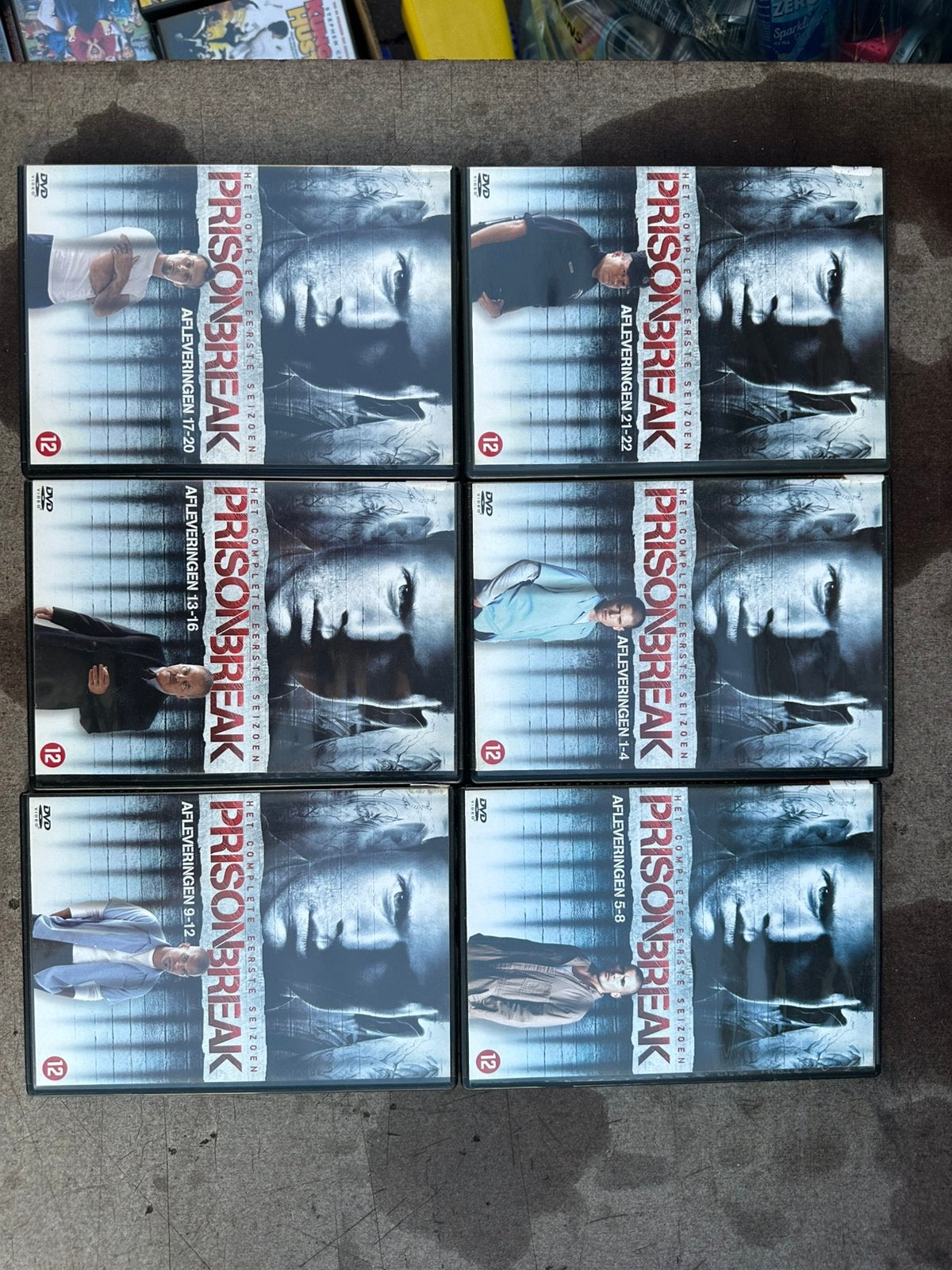 Dvd's 2€st, Enlèvement, Comme neuf