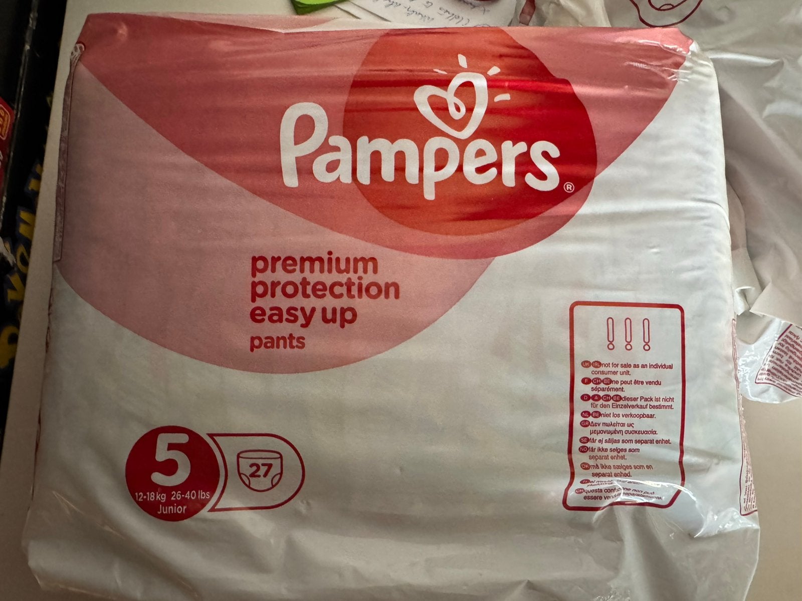 Pampers nr. 5, Kinderen en Baby's, Ophalen, Nieuw