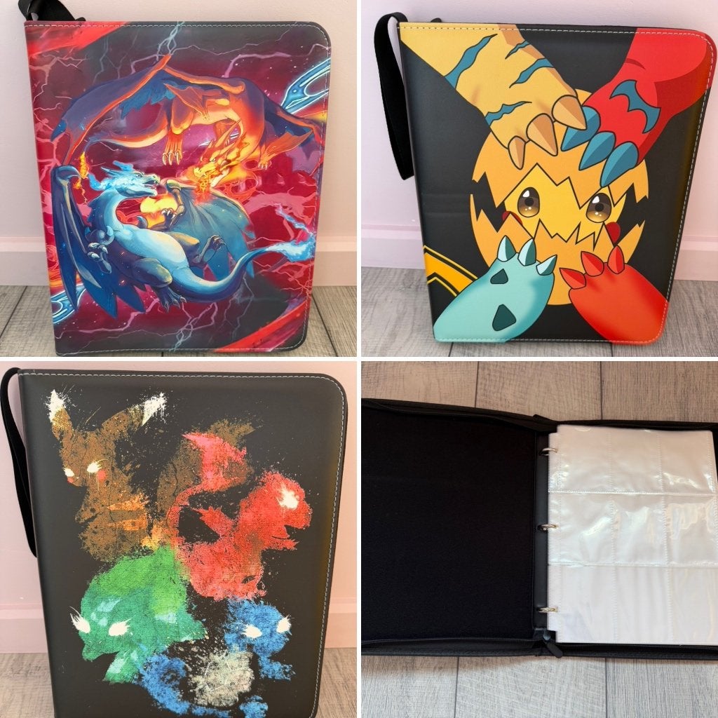Verschillende 9 pocket binders, Ophalen, Gebruikt