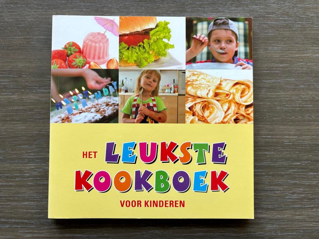 Het leukste kookboek voor kinderen, Ophalen of Verzenden, Zo goed als nieuw