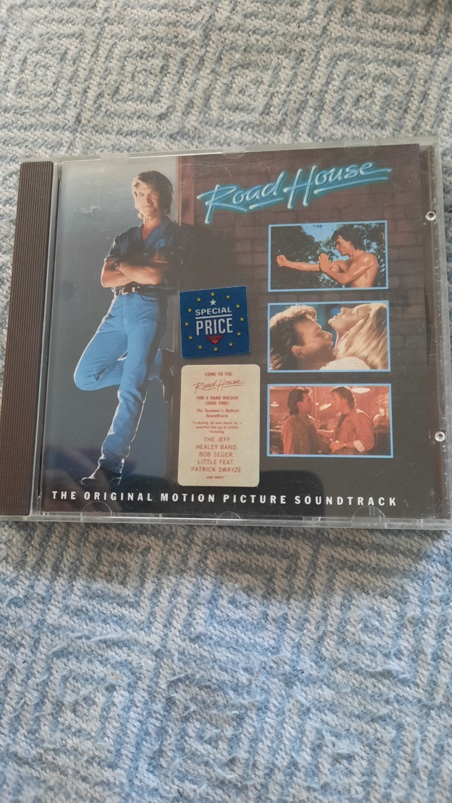 ROADHOUSE original soundtrack (cd) Jeff Healey Band, Soundtrack, Ophalen of Verzenden, Zo goed als nieuw, Soundtrack