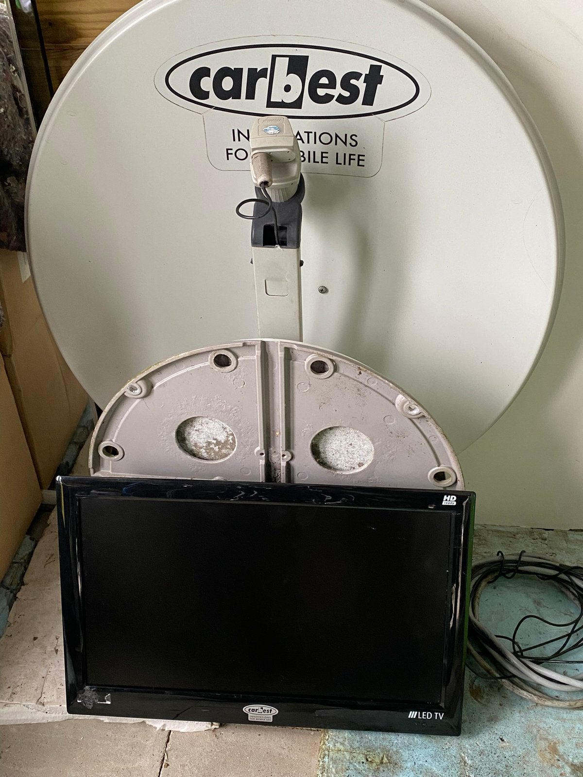 Automatische schotel, TV, Hi-fi & Vidéo, Antennes paroboliques, Enlèvement, Utilisé, Antenne (parabolique), Autres marques