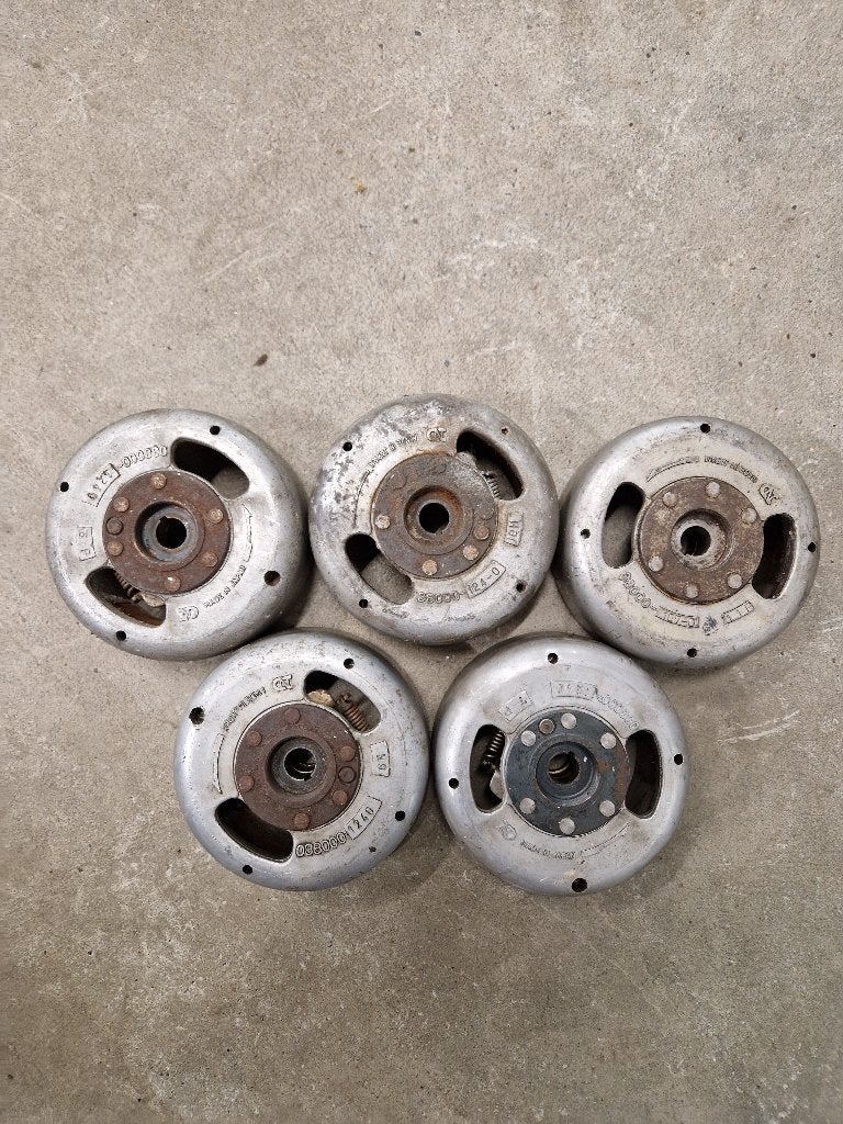 Honda Amigo en Novio vliegwiellen, Ophalen, Gebruikt, Blok, Overige merken