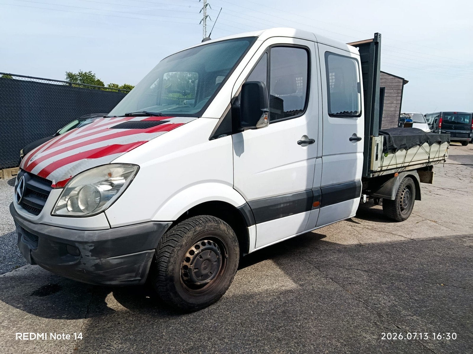 Mercedes Sprinter 310 CDI à cabine double — 7 places, Autos, Entreprise, Diesel, Achat