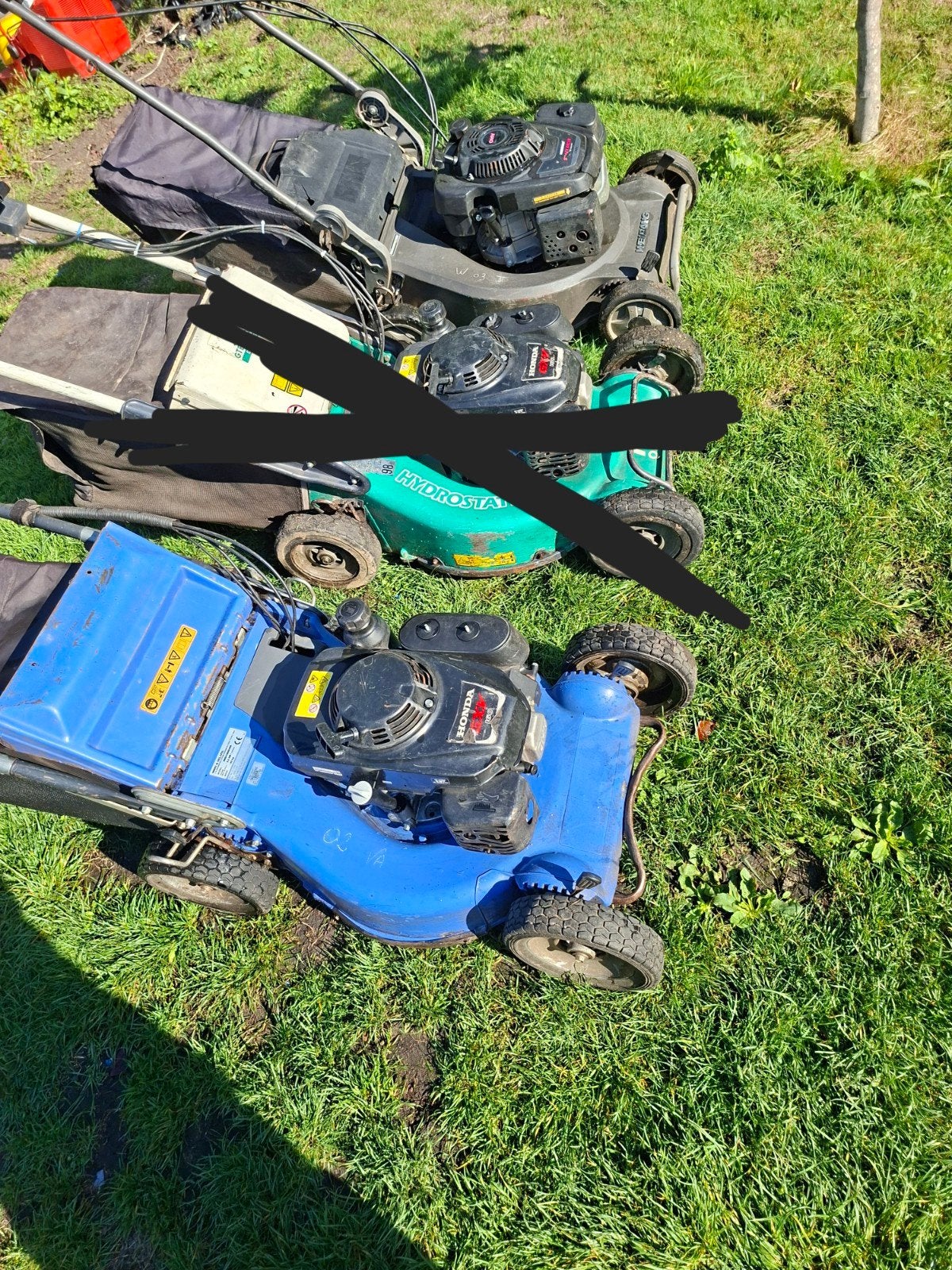 2 Tendeuse professionnelle honda, Jardin & Terrasse, Enlèvement