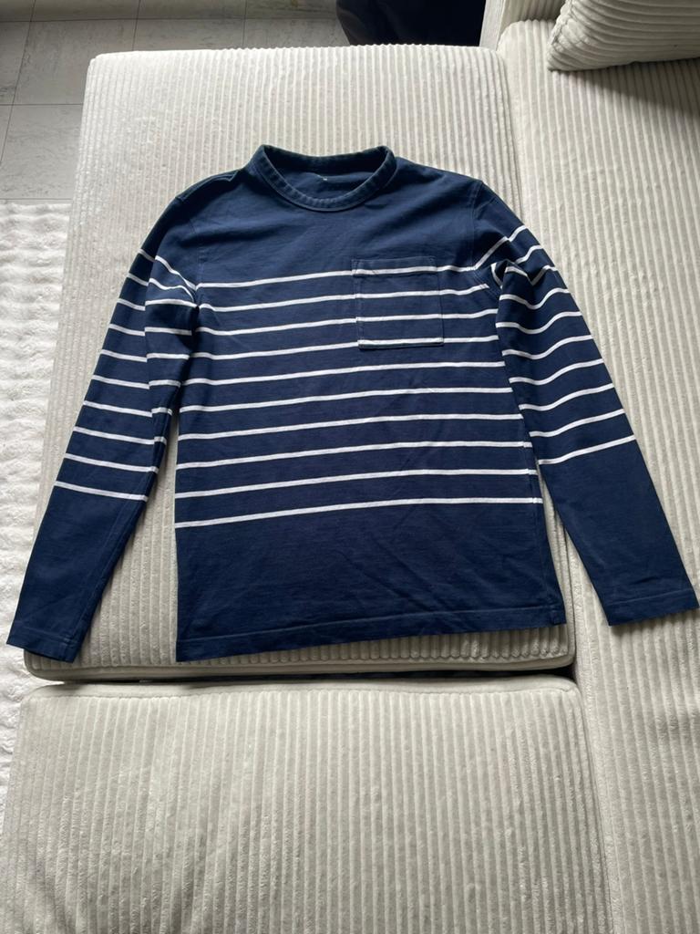Pull homme marinière bleu marine occasion, Vêtements | Hommes, Pulls & Vestes, Enlèvement ou Envoi, Comme neuf, Taille 46 (S) ou plus petite