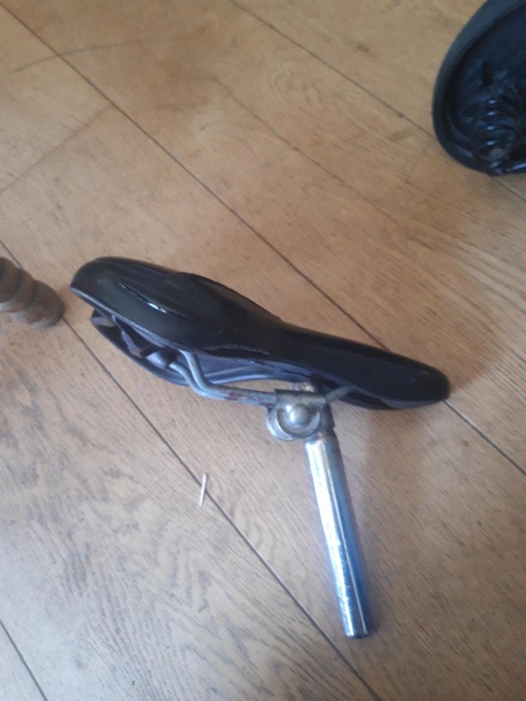 fietszadel, Enlèvement, Utilisé