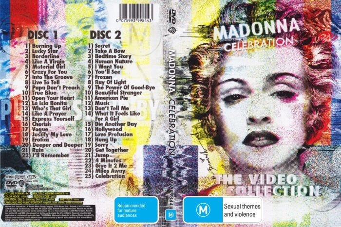 2 CD-DVD "MADONNA - CELEBRATION", Ophalen of Verzenden, Nieuw in verpakking, Muziekvideo's