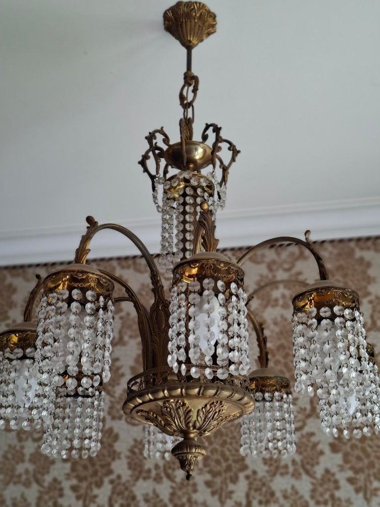 Antieke luster, Ophalen