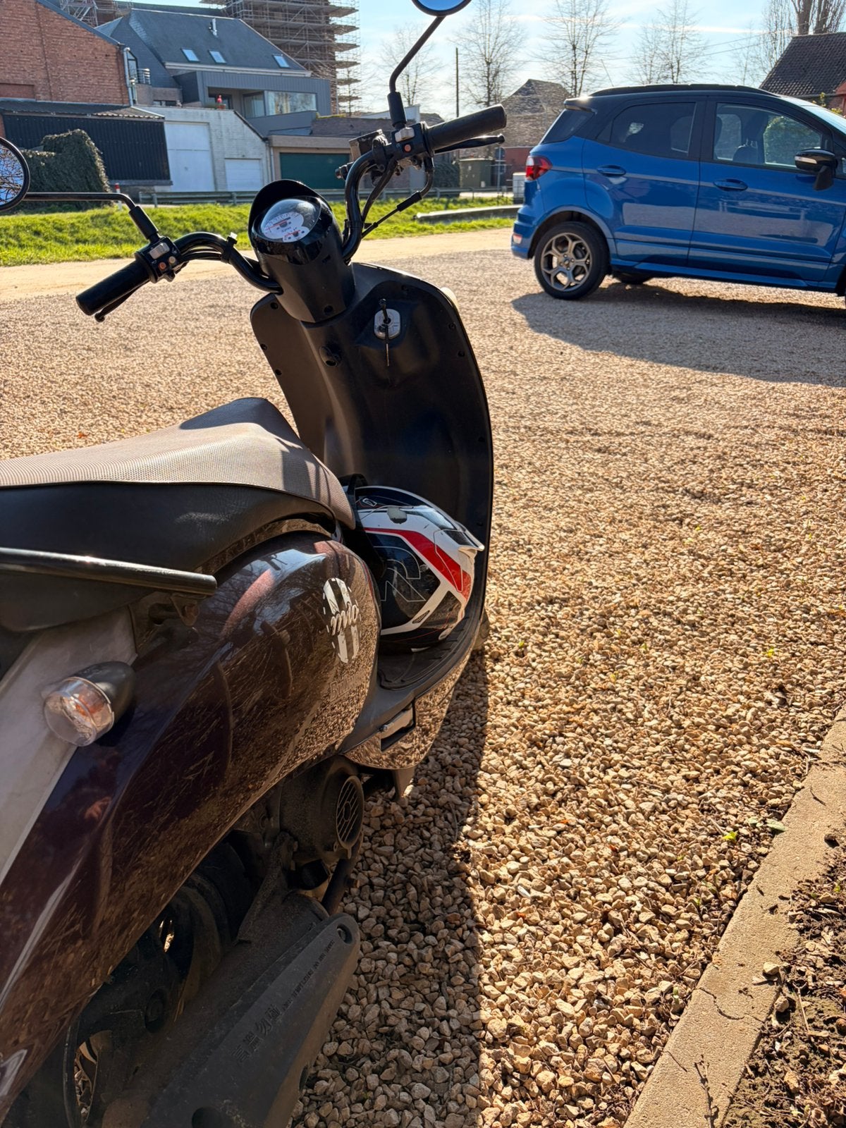 Sym mio 50cc aklasse, Fietsen en Brommers, Klasse A (25 km/u), Zo goed als nieuw, Benzine, 50 cc