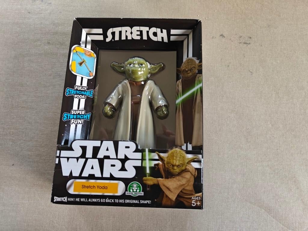 Stretch Yoda Star Wars Figuur Rekbaar Speelgoed - Nieuw, Ophalen, Nieuw, Actiefiguurtje