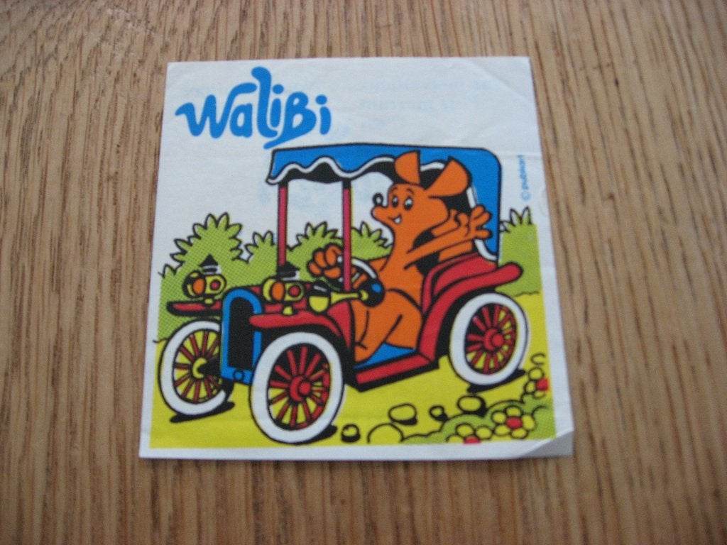 Sticker Walibi cote d'or pretpark, Verzamelen, Ophalen of Verzenden, Nieuw, Overige typen
