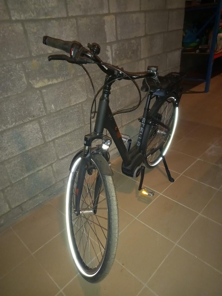 Elektrische damesfiets Stella, Ophalen