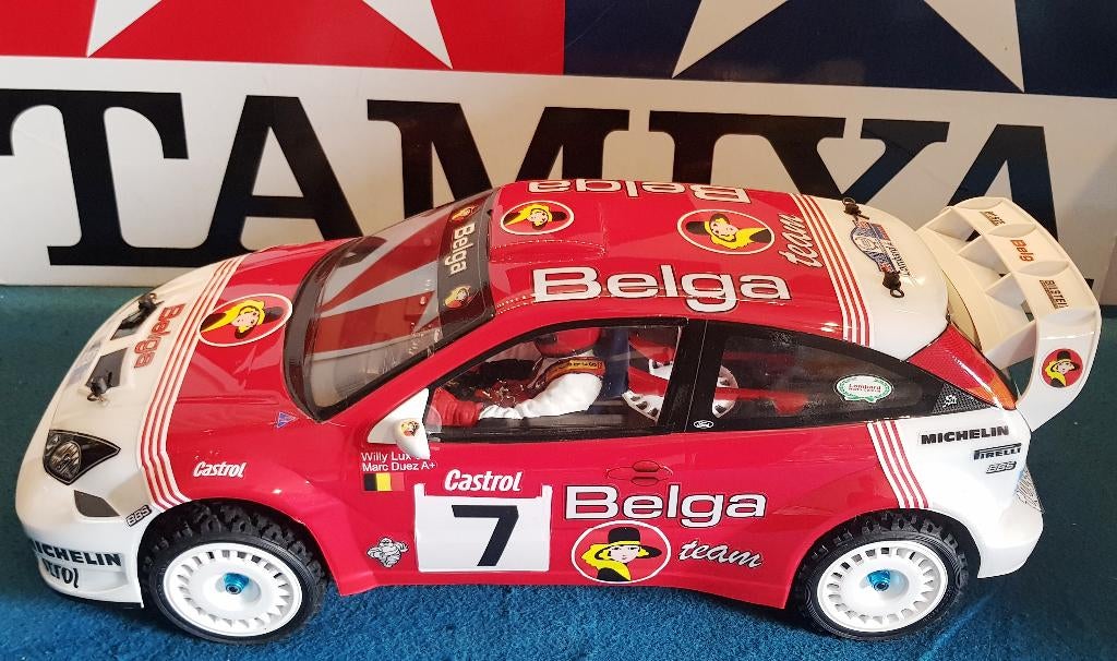 Tamiya #58707 XV-02 Pro + carrosserie Ford Focus RS WRC, Hobby & Loisirs créatifs, Neuf, Échelle 1:10, Voiture off road, Électro