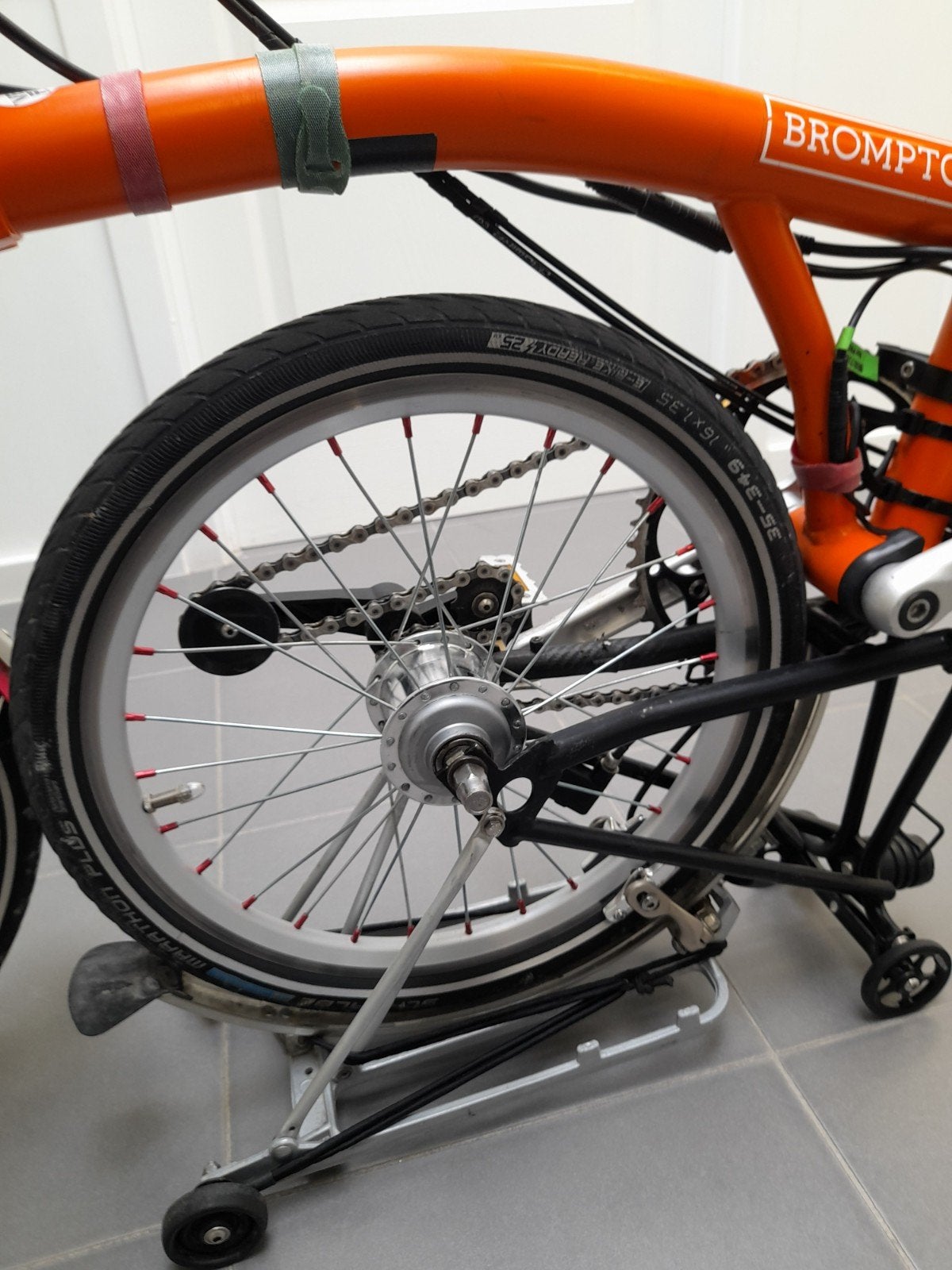 Brompton électrifié . Autonomie max 80 km, Enlèvement, Brompton, Vitesses