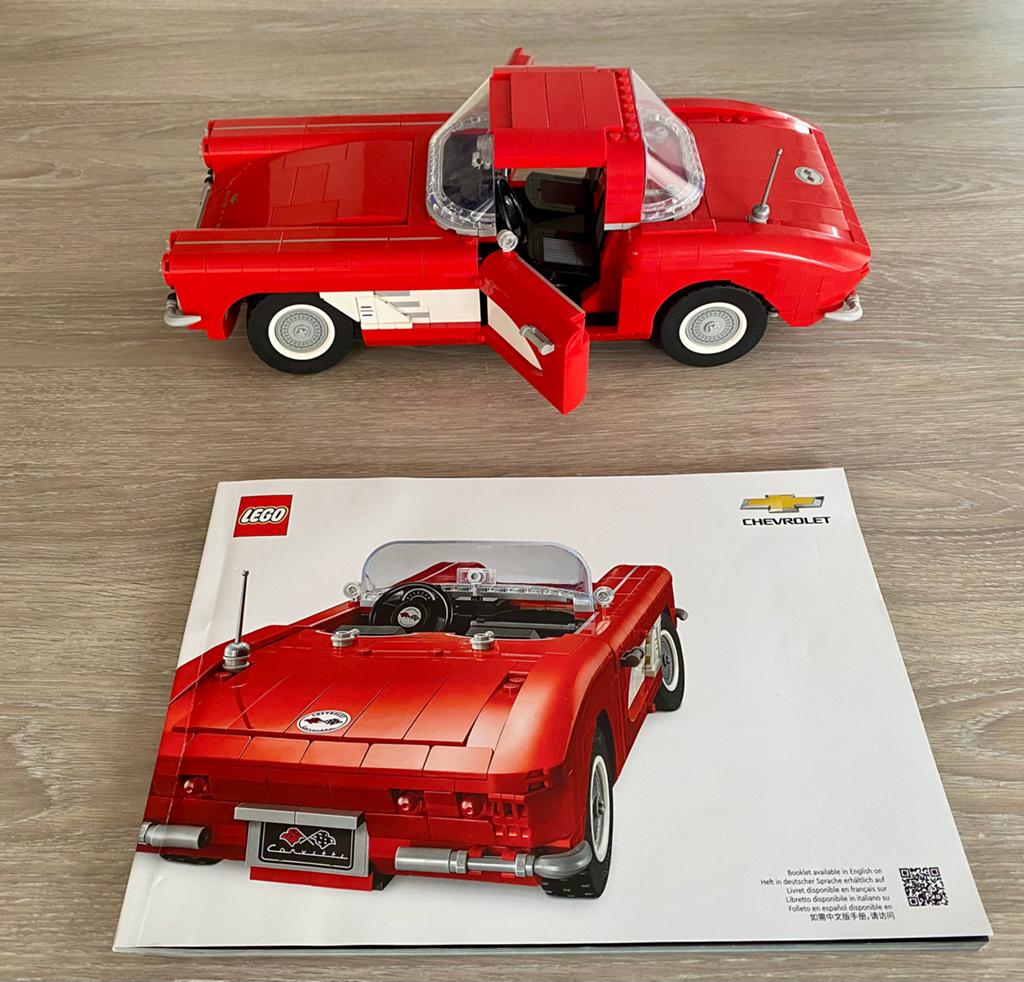 Lego creator Corvette 10321 + instructieboekje, Ophalen, Zo goed als nieuw