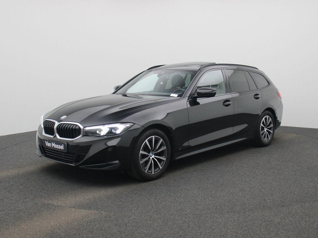 BMW 3 Serie Touring 316d (90 kW) (automatique), Autos, Entreprise, Noir, 5 portes, Automatique