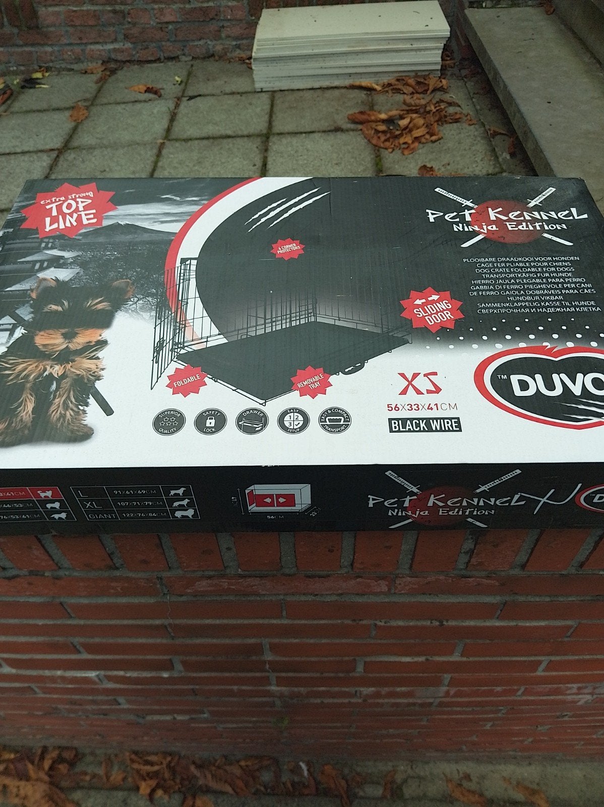 Hondenbench klein hondje Duvo+, Dieren en Toebehoren, Overige merken, Ophalen, Nieuw, Hondenren