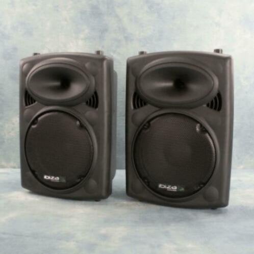 Ibiza SLK8- BT actieve set met bluetooth/usb/sd 8 inch 600W, Overige merken, Overige typen, Nieuw, Ophalen of Verzenden