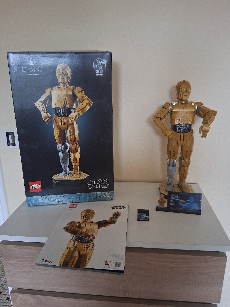 lego star wars C-3PO, Ophalen, Inclusief instructies, Star Wars, Lego