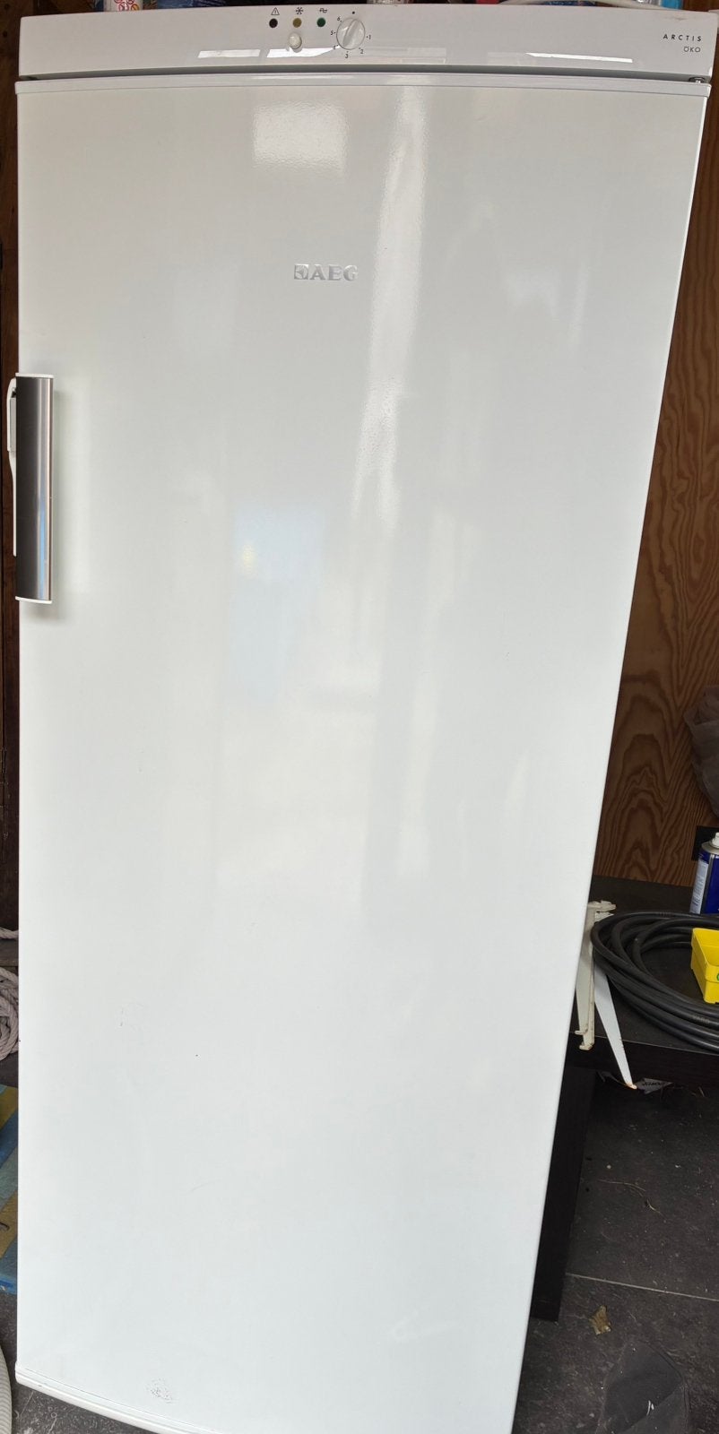 Diepvries AEG, Elektronische apparatuur, Vriezers en Diepvrieskisten, Gebruikt, 140 tot 160 cm, Ophalen, Vrieskast