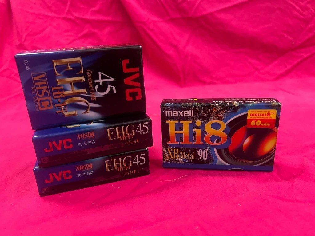 Cassettes vidéo JVC VHS., TV, Hi-fi & Vidéo, Enlèvement ou Envoi, Hi 8, Cassette (vidéo)
