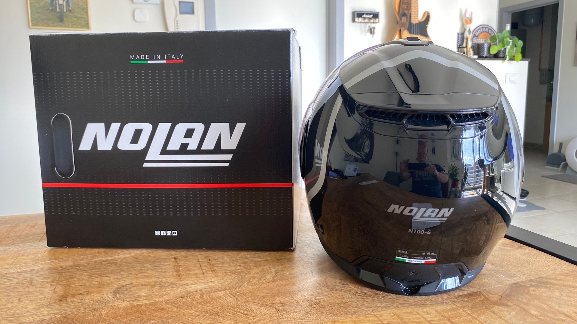Nolan N100-6, Enlèvement, Nolan