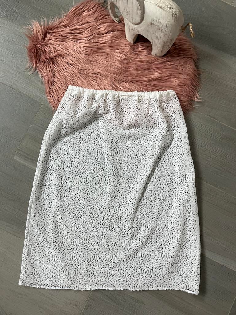 Witte rok, Kleding | Dames, Ophalen of Verzenden, Zo goed als nieuw, Maat 38/40 (M)